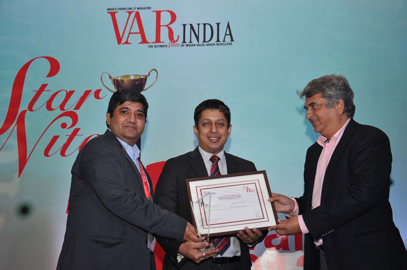 Mr. Ranjan Chopra, M.D.- Team Computers gives away award to SAP